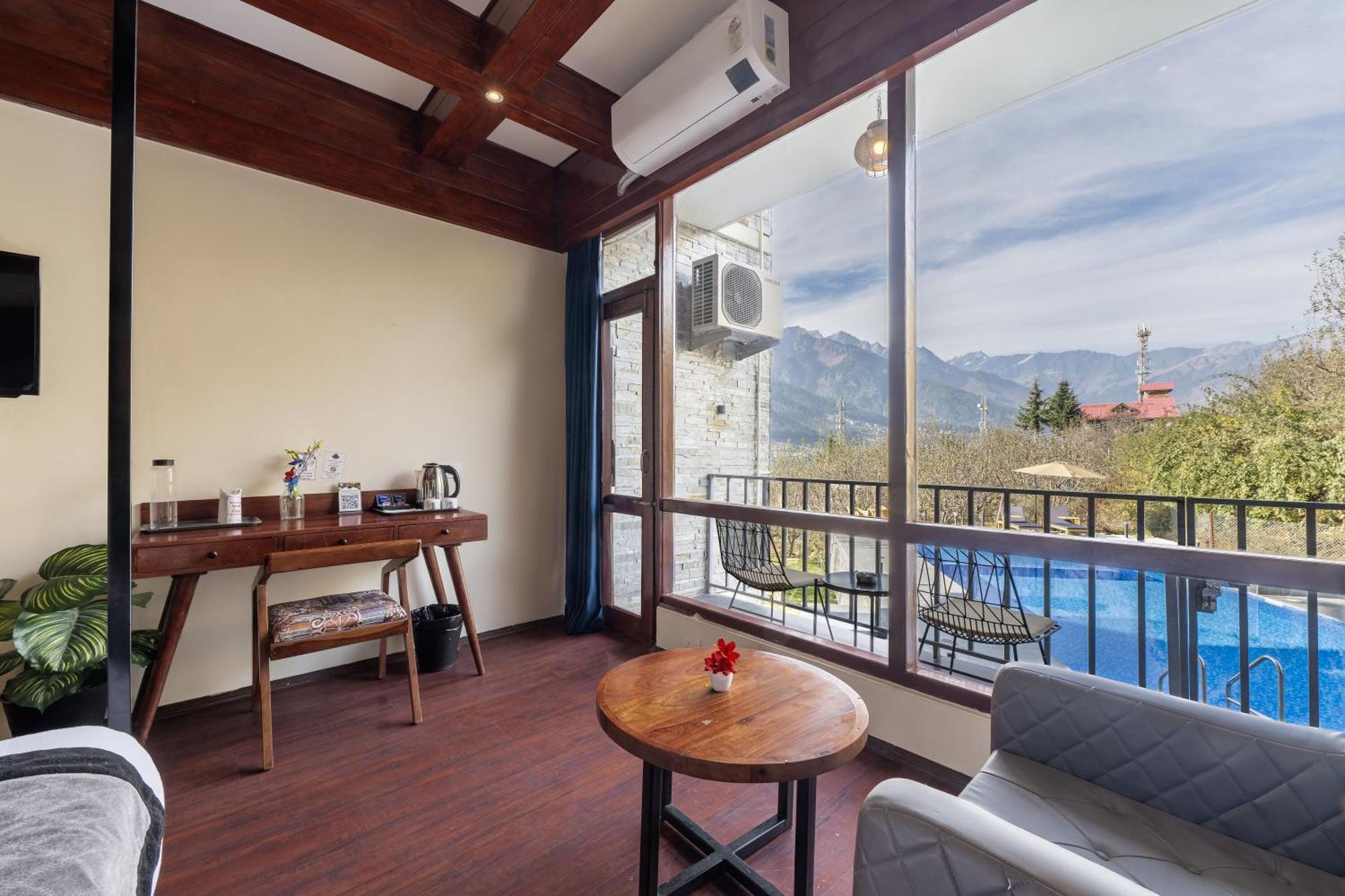 Echor Himalayan Aurum Manali, Heating & Cooling Exterior foto