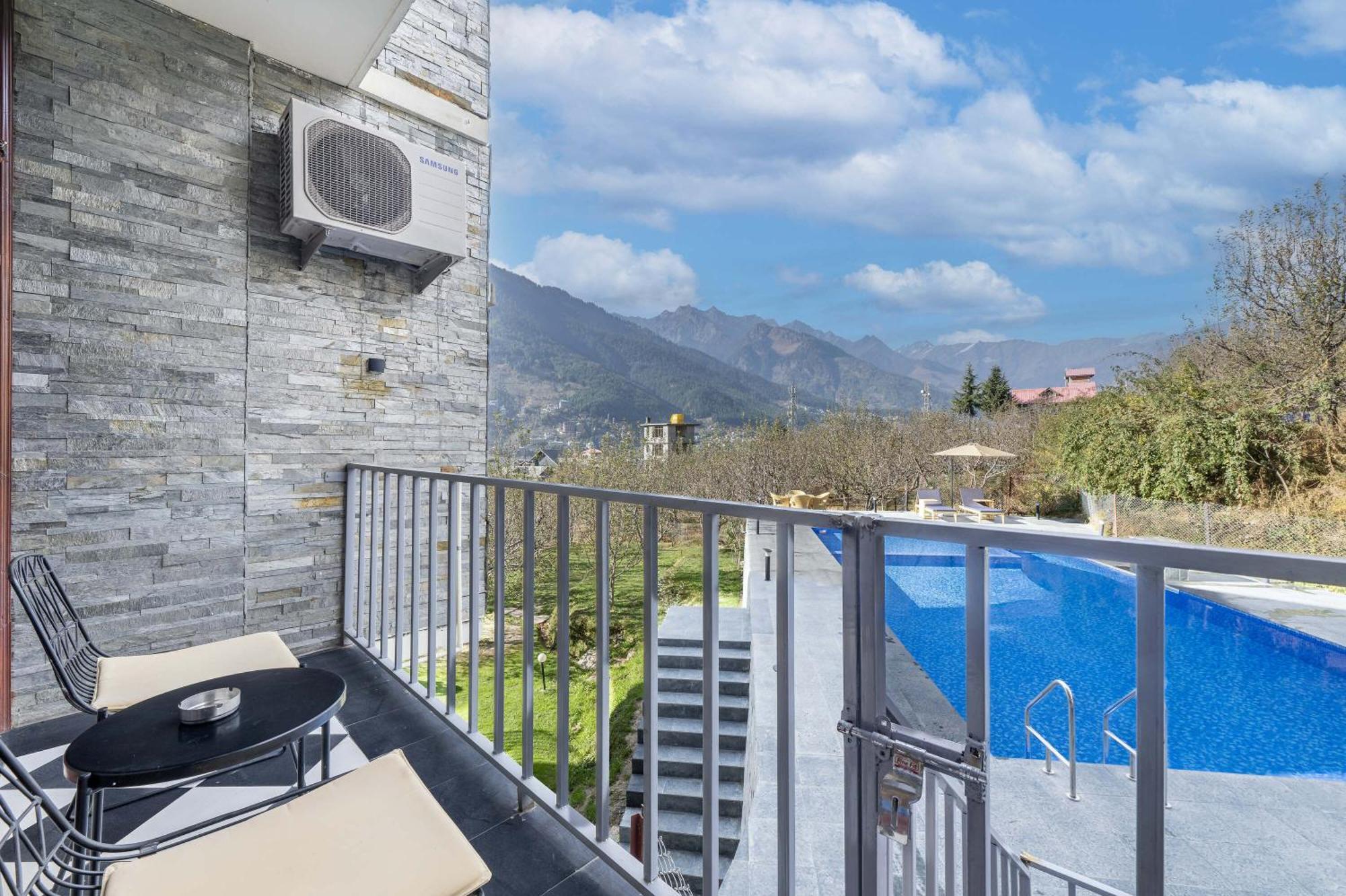 Echor Himalayan Aurum Manali, Heating & Cooling Exterior foto