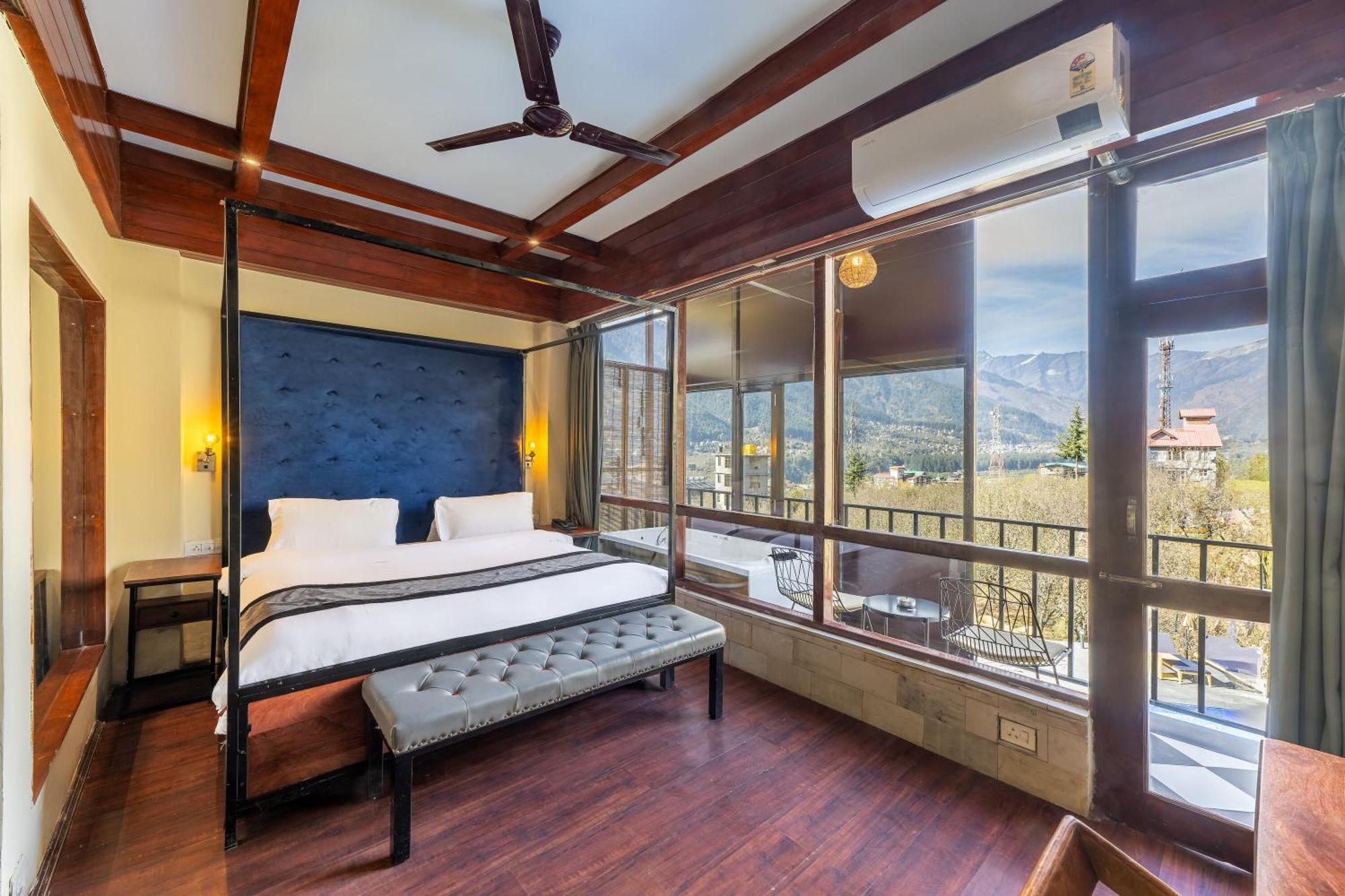 Echor Himalayan Aurum Manali, Heating & Cooling Exterior foto