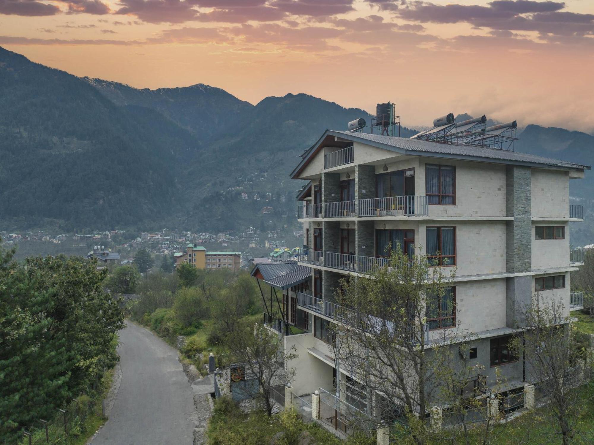 Echor Himalayan Aurum Manali, Heating & Cooling Exterior foto