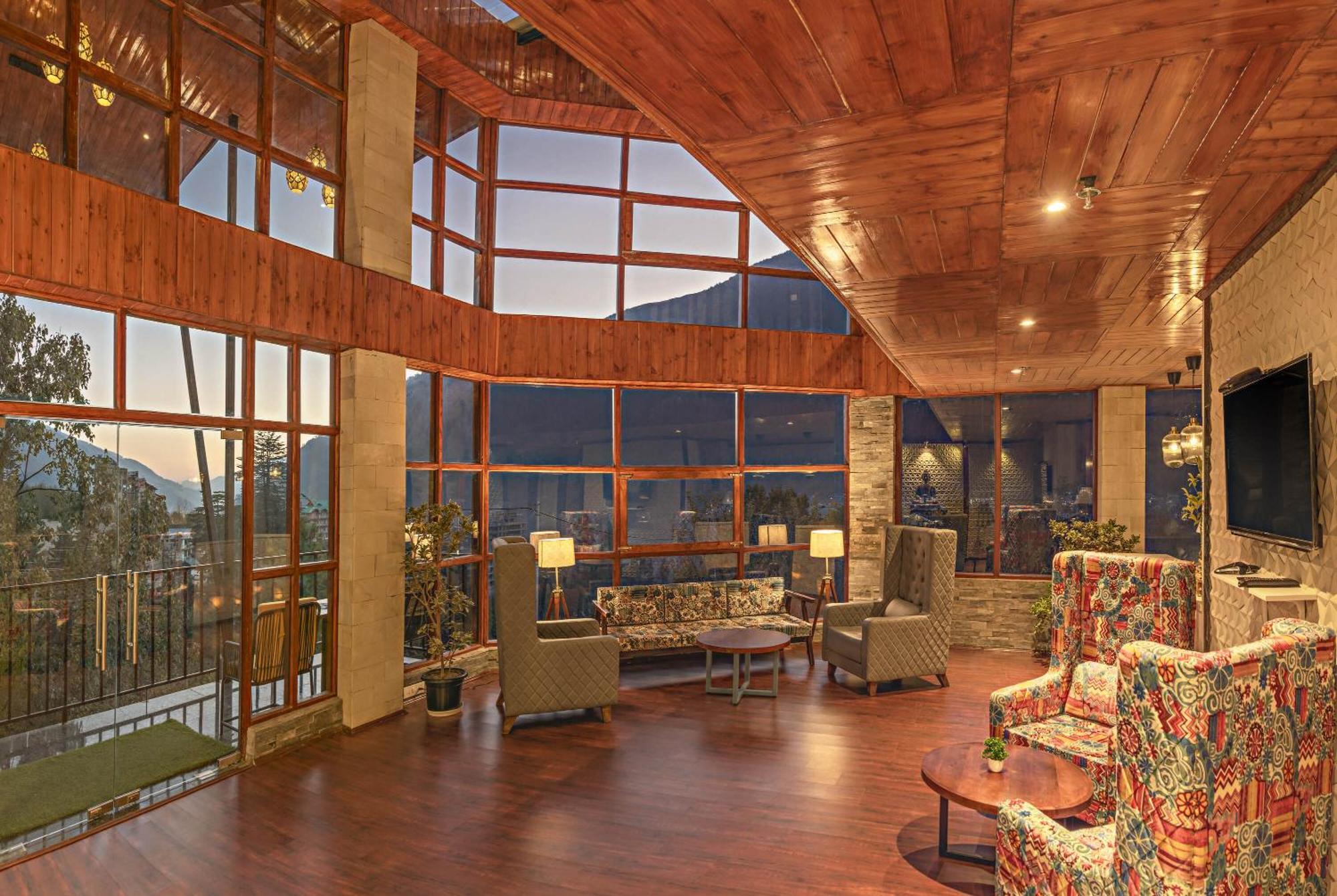 Echor Himalayan Aurum Manali, Heating & Cooling Exterior foto