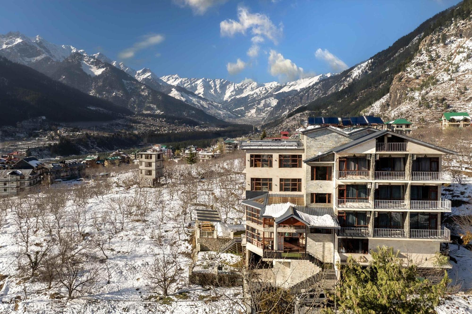 Echor Himalayan Aurum Manali, Heating & Cooling Exterior foto