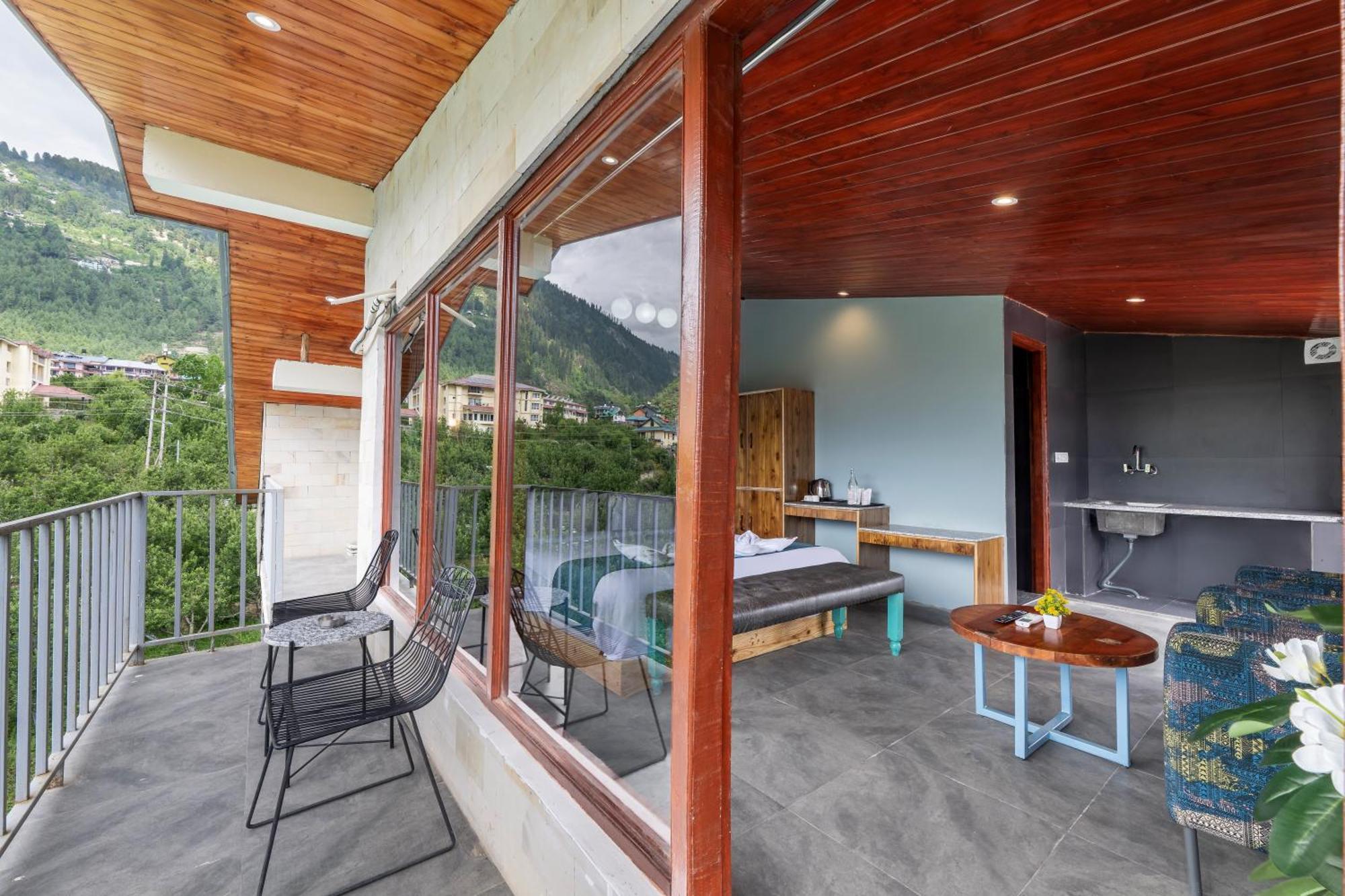 Echor Himalayan Aurum Manali, Heating & Cooling Exterior foto